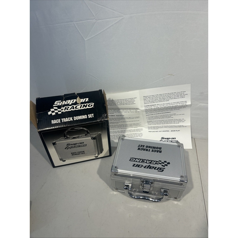 Snap-On Racing Race Track 91 Domino Set - Picture 2 of 7